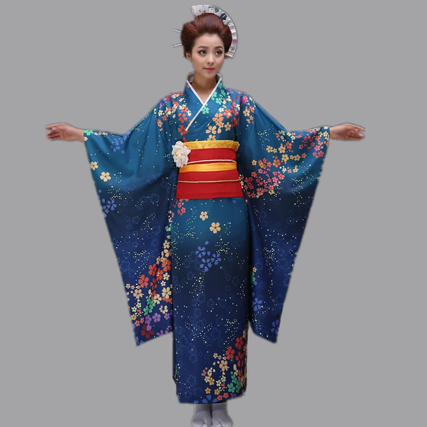 Compra yukata kimono online al por mayor de China