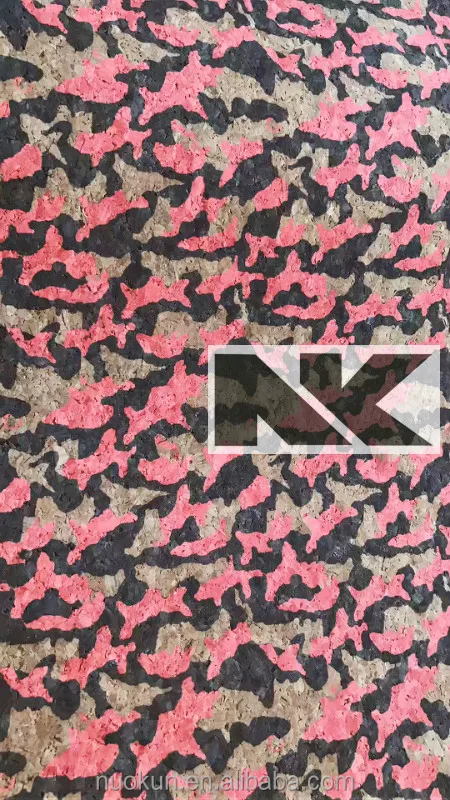 NK 100% натуральная пробковая кожа дизайн пробкового листа настраиваемый для сумок обуви кошельков ремесленных поставок.
