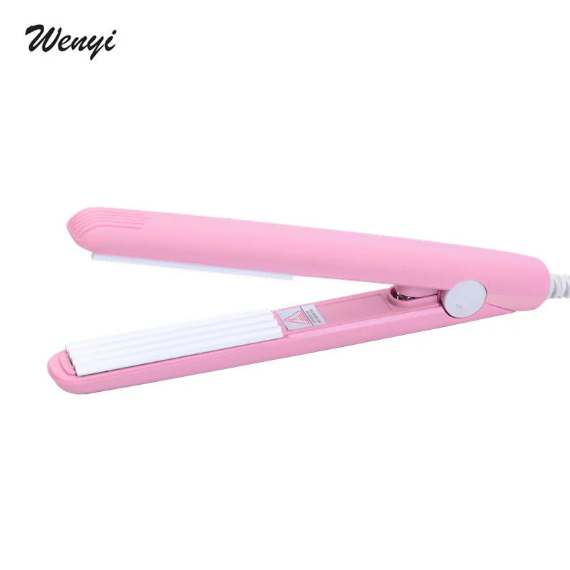 
Electronic Professional Hair Iron Hairstyling Mini Portable Ceramic Flat Iron Hair Straightener Irons Styling Tools 