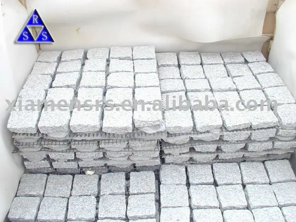 
China Granite Light Gray Granite Cube 10x10x10 