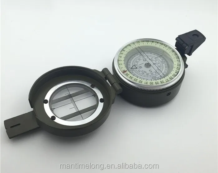 Точный компас из цинкового сплава профессиональный Компас для улицы металлический светящийся в темноте