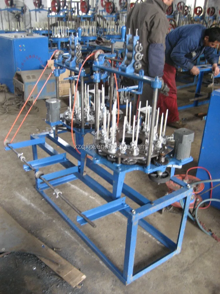 80 серия, низкоскоростная машина для плетения шнурков