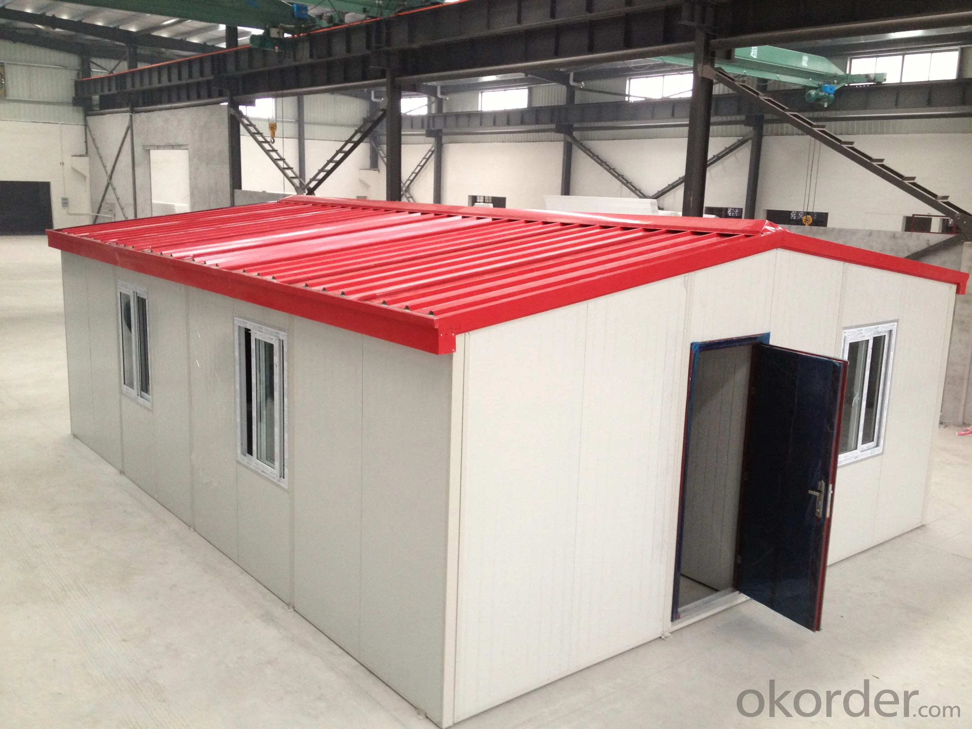 Cheap price newly design steel frame home prefab house