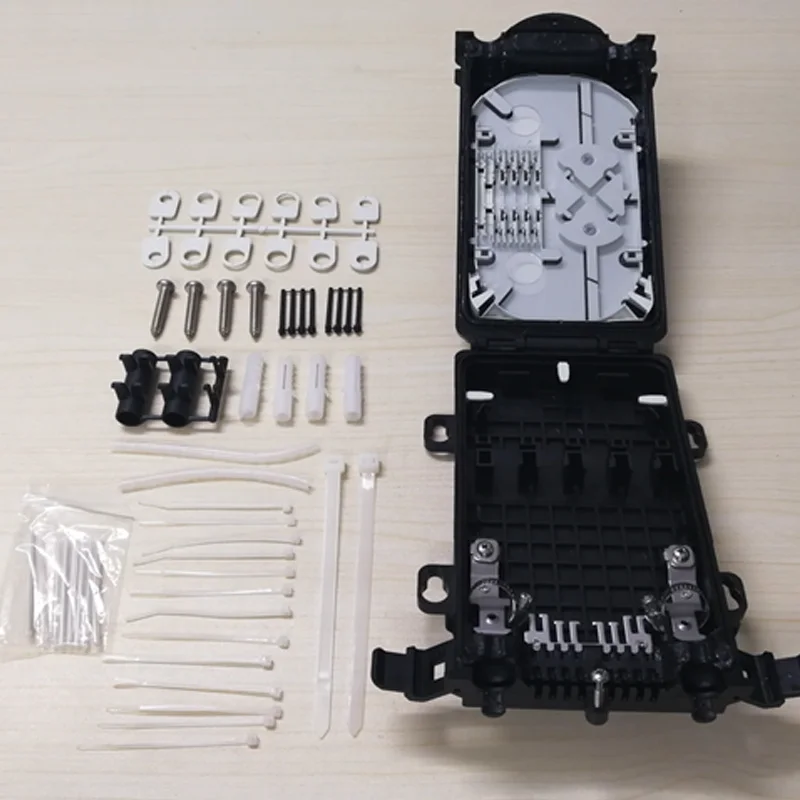 
Horizontal type, fiber optic splice closure 