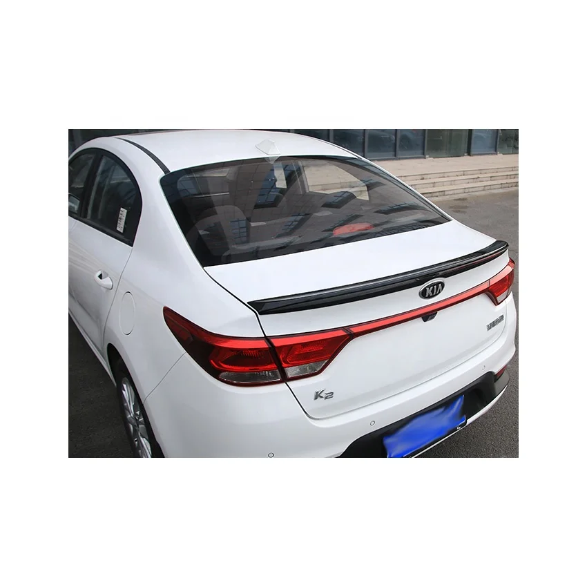 ABS Trunk Spoiler For KIA K2 2017-2019 Without Lamp