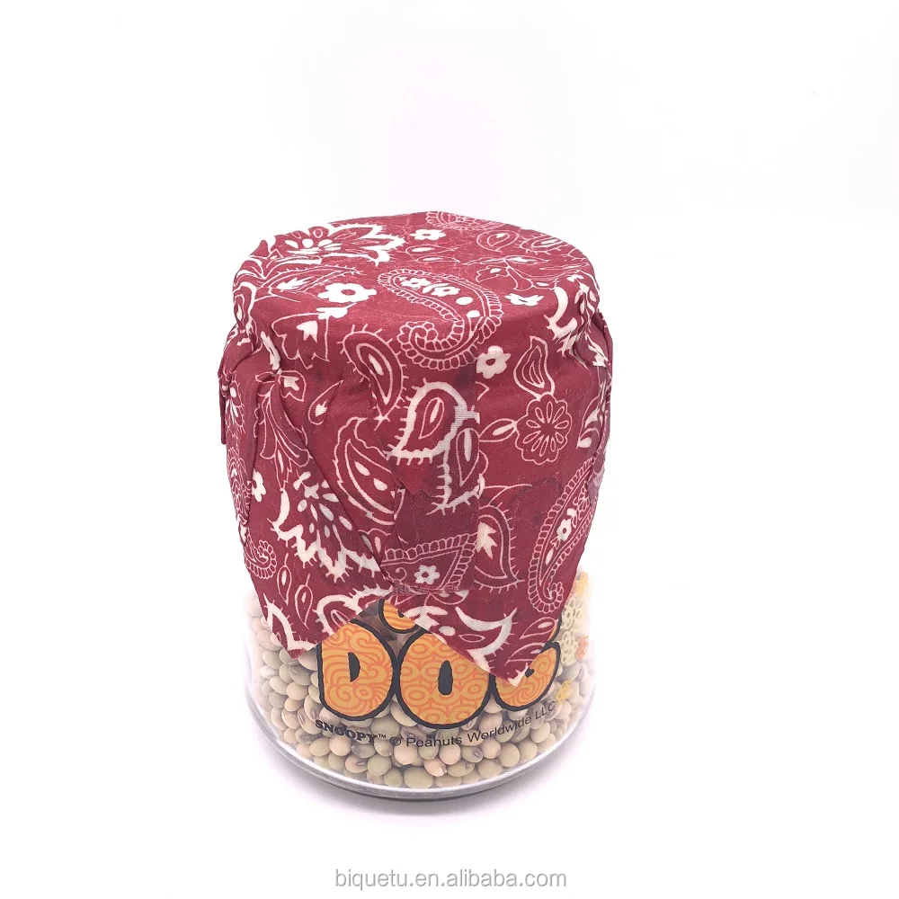 
Gots Approved Organic Reusable Beeswax Wrap Food Storage 