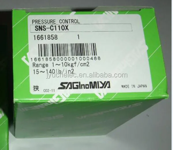
Original Pressure Control 1-10Kgf/Cm2 Sns-C110X 