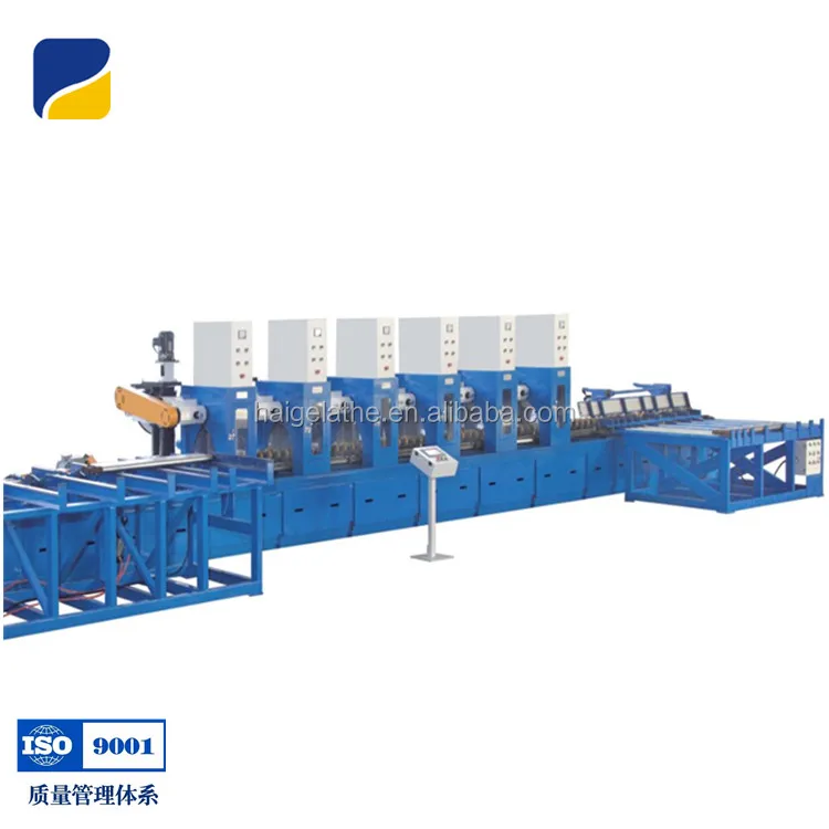 CNC round steel bar metal mirror polishing machine