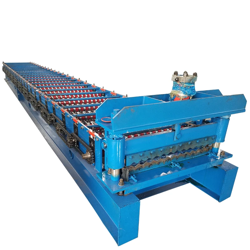 
Galvanized steel sheet profile metal roofing corrugated roll forming machines 