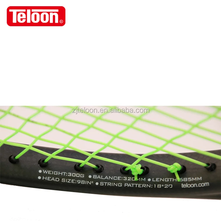 tennis racket OEM brand Teloon compound carbon kingkong for professional player