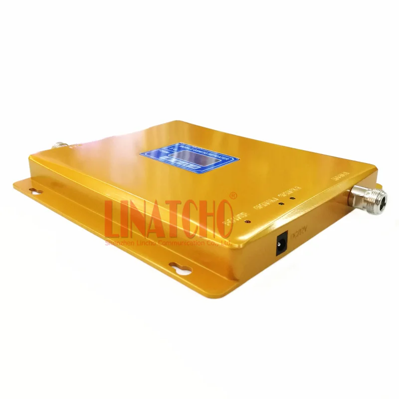 LCD display  cell phone indoor dual band signal repeater gsm booster 900 / 1800