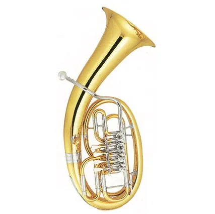 Tide Music Yellow brass gold lacquer Rotary Euphonium