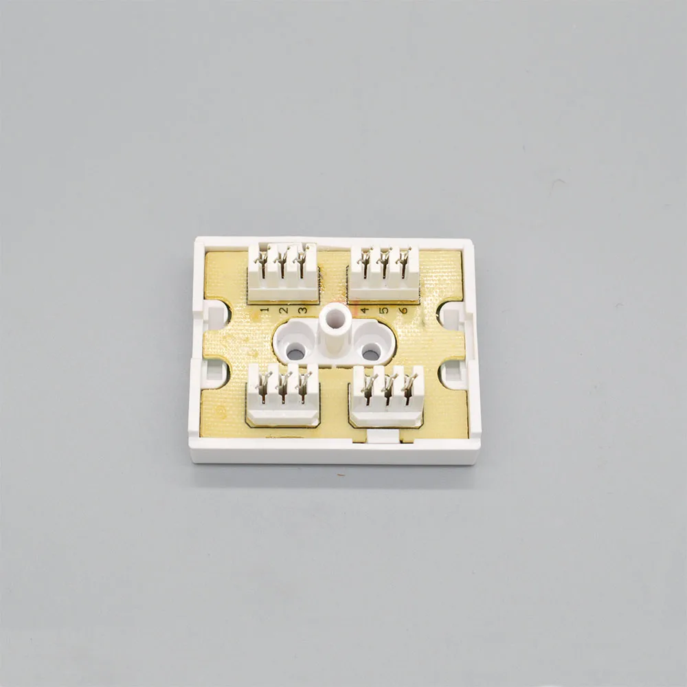 SC fiber optic face plate rj45 cat5e cat6 utp female keystone jack 7/8A
