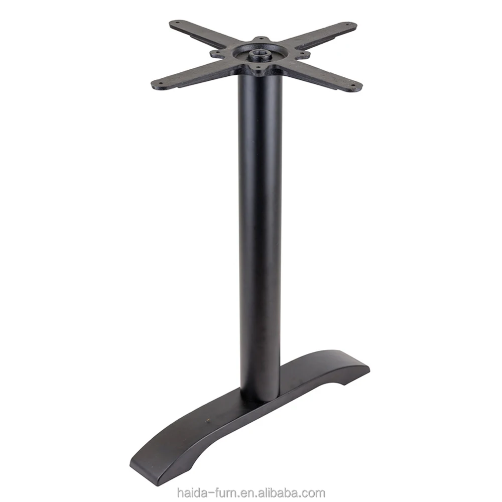 Foshan factory one single cast iron table legs base