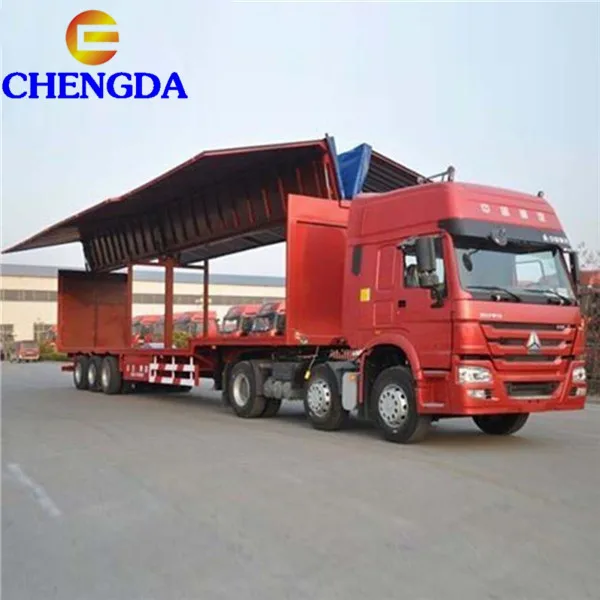 Used Sino Refurnished Howo 10 wheeler Heavy Duty Wingvan Truck For Sale