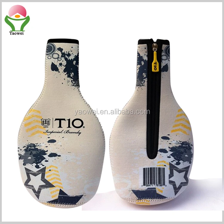 2024 Newest fashion custom sublimation 3mm neoprene 12oz beer can cooler