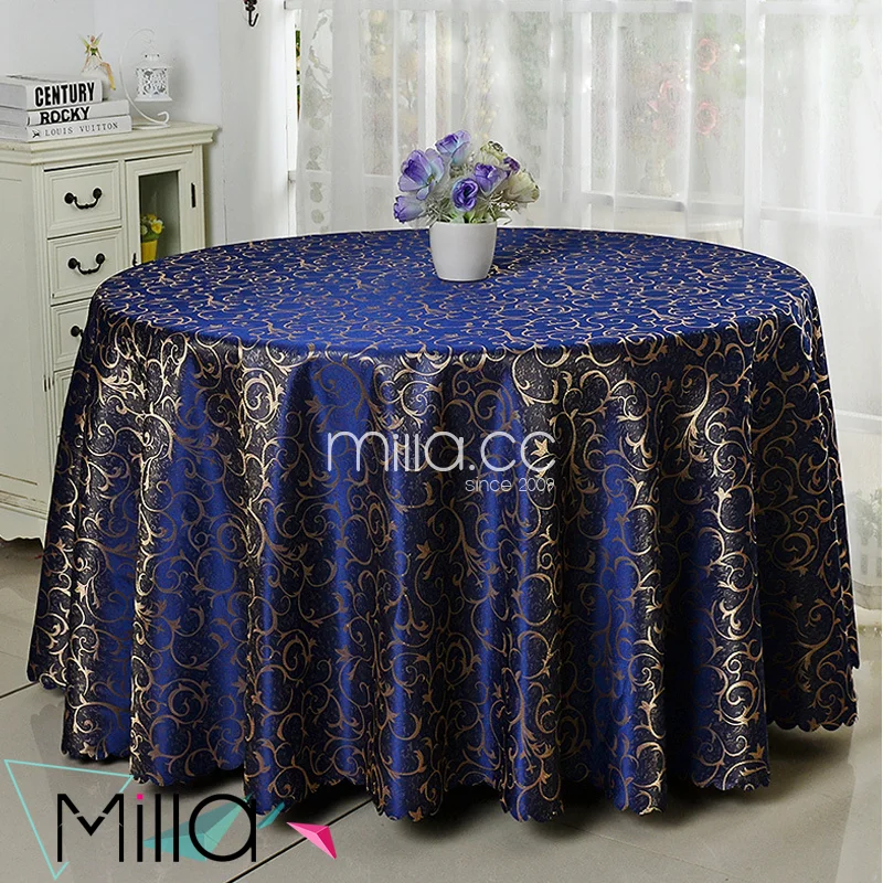 Red damask table cover Christmas table cloth