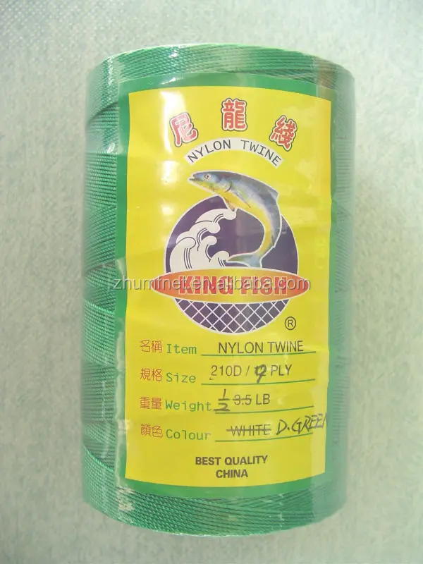 Wholesale best quality durable Fine nylon twine 210d export to africa market nylon fishing twine