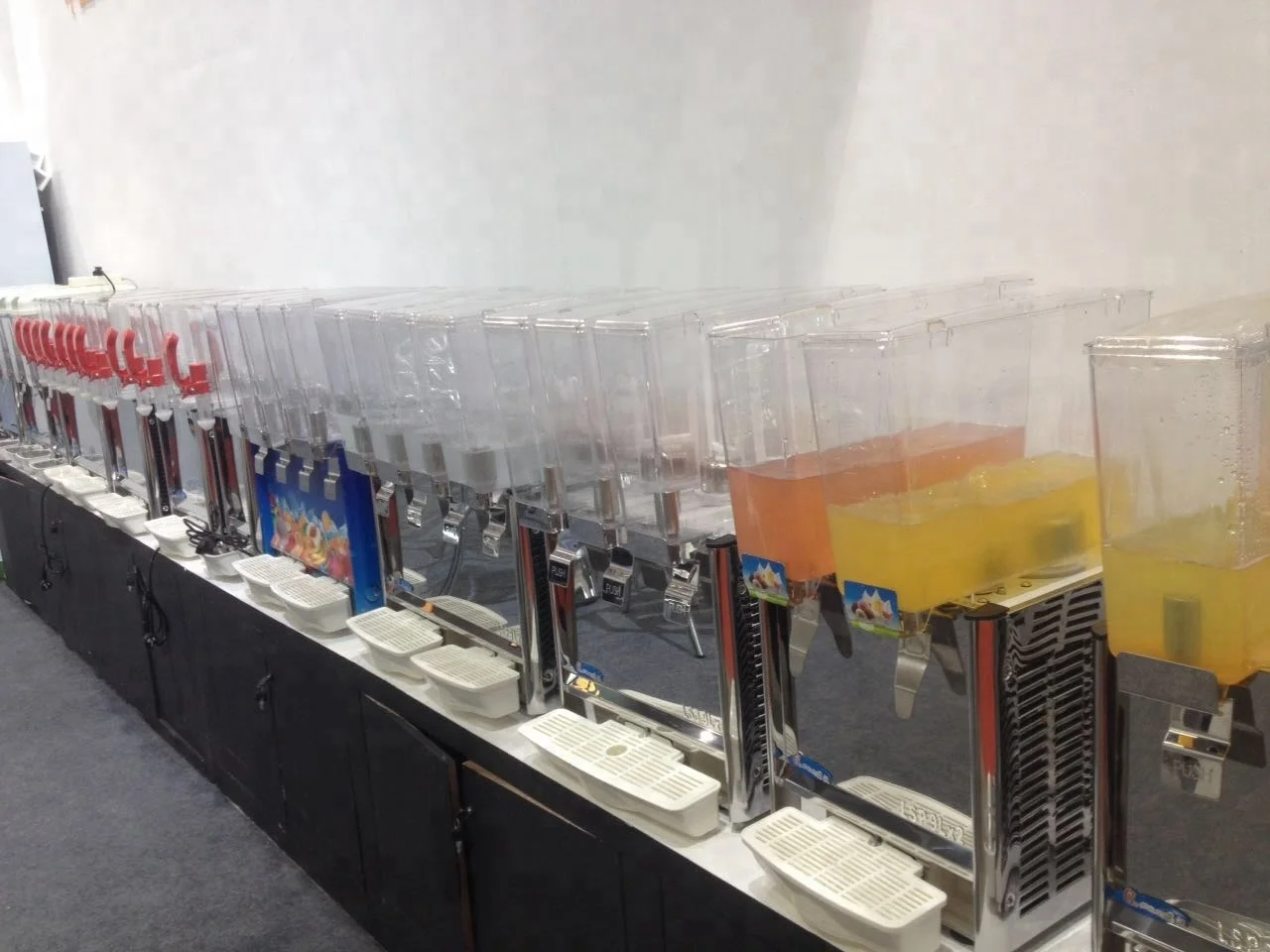 10L wholesale automatic hot chocolate drinking dispenser /soya-bean milk dispenser /pudding dispenser