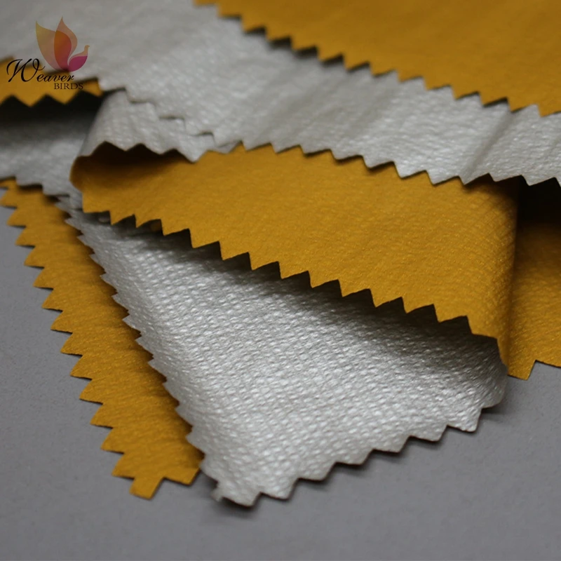 Nylon Bubble Plaid 20D Water Vapour Permeability Coated Silver Lamination 3K/3K Waterproof/Breathable Windbreaker Fabric