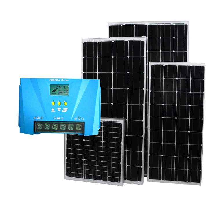 400W Portable Solar Power Generator Rechargeable with Solar or AC/AD Power