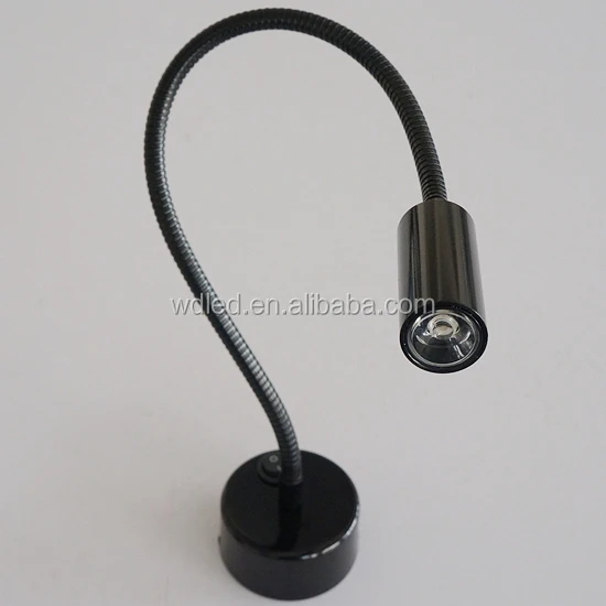 3W 12V 220V SWING ARM WALL MOUNTED HOTEL WALL READING LIGHT