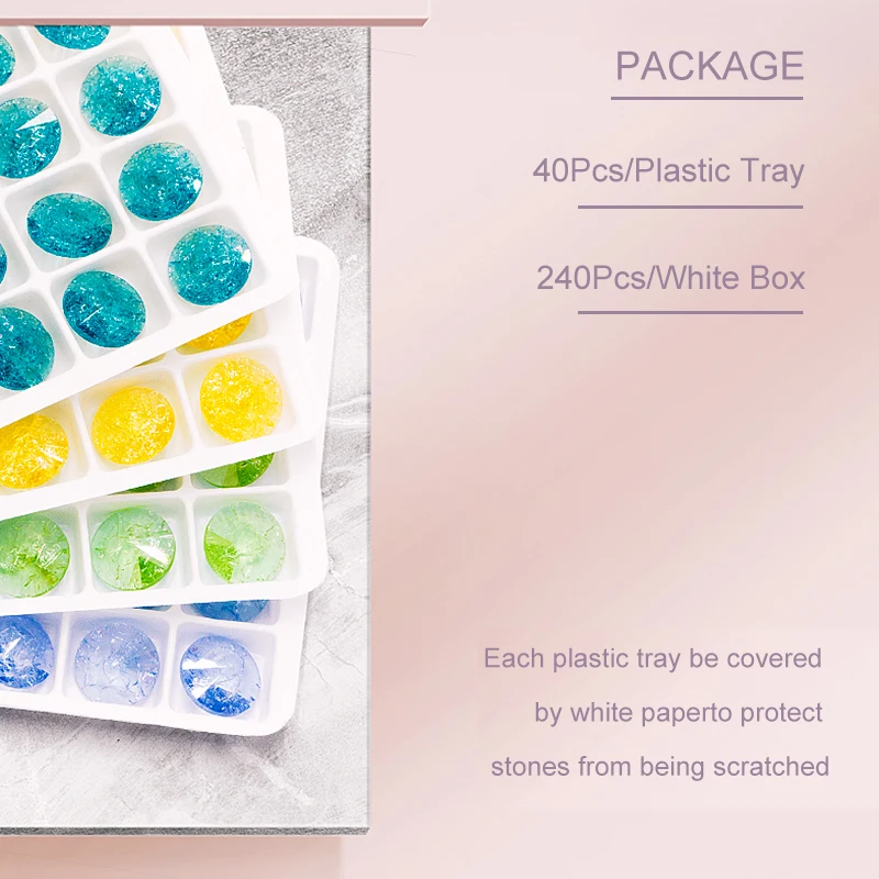 2022 IC Series Clear Rivoli Point Back Fancy Stones K9 Glass Rhinestones for Jewelry Making Decorative Clothing Stones