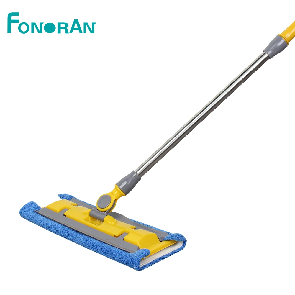 Euro economic dry disposable floor extra long handle flat mop