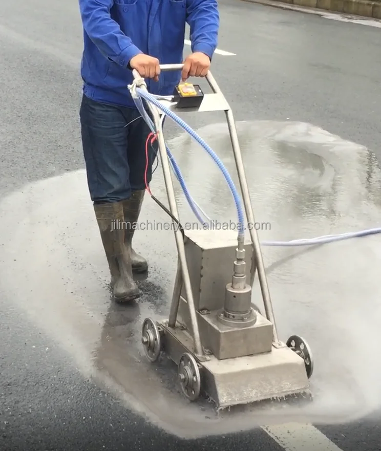 Машина для удаления воды под высоким давлением дорожной краски