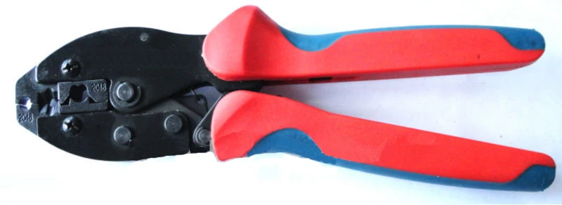 Spark plug wires crimping tool LY-2048 ratchet crimp tool for crimping and stripping spark plug wire hand crimping plier crimper