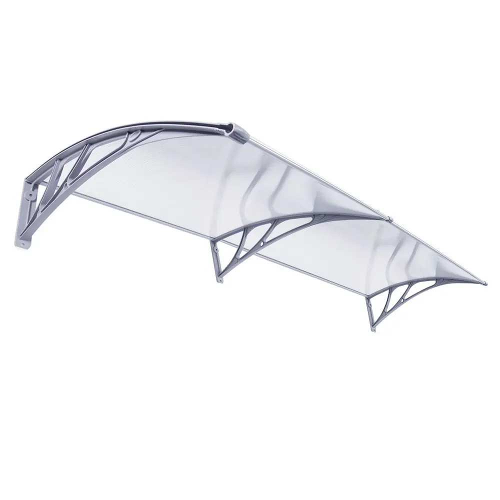 Polycarbonate waterproof awning material rain shelter door canopy and window awning