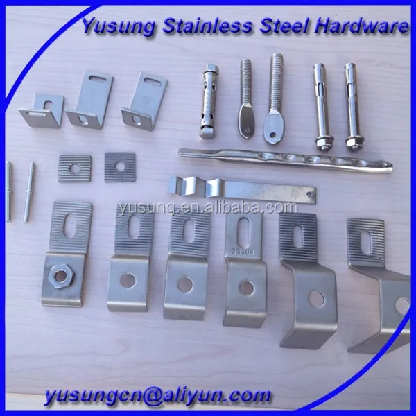 Stone Cladding Z Angle Stainless Steel