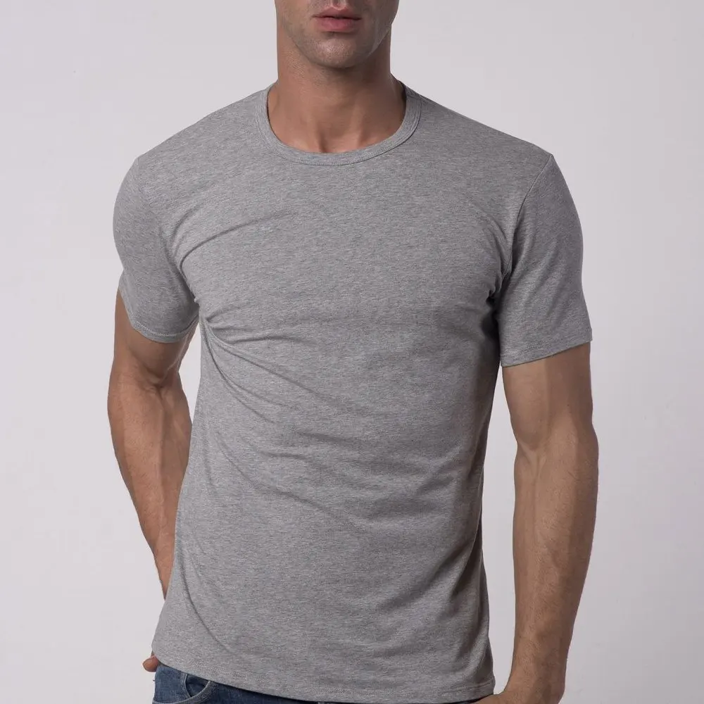 
online shopping clothes men bulk turkish cotton t shirt high quality pure cotton undershirts custom design OEM 