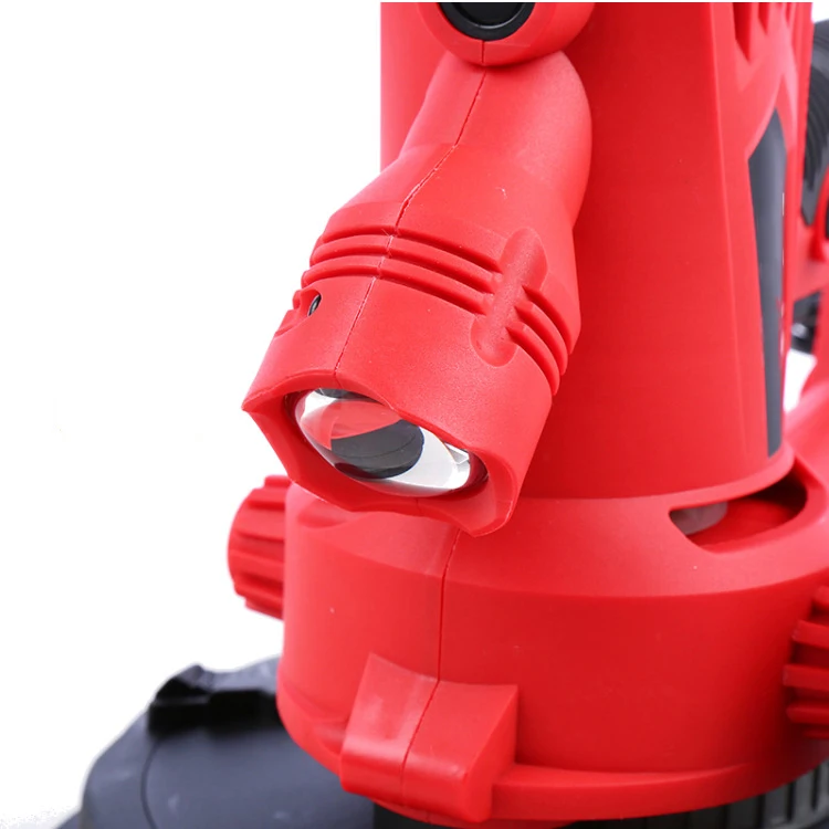 Light weight  dustless sander drywall sander backing pad with hook and loop face ZS-180A