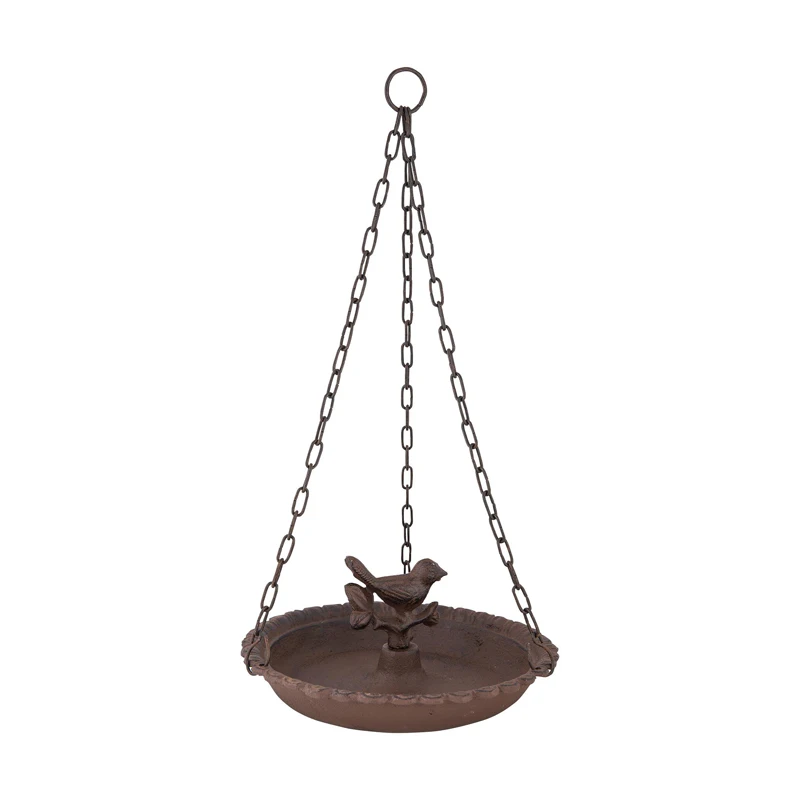 Antique Cast iron Hanging Bird Bath For Sale