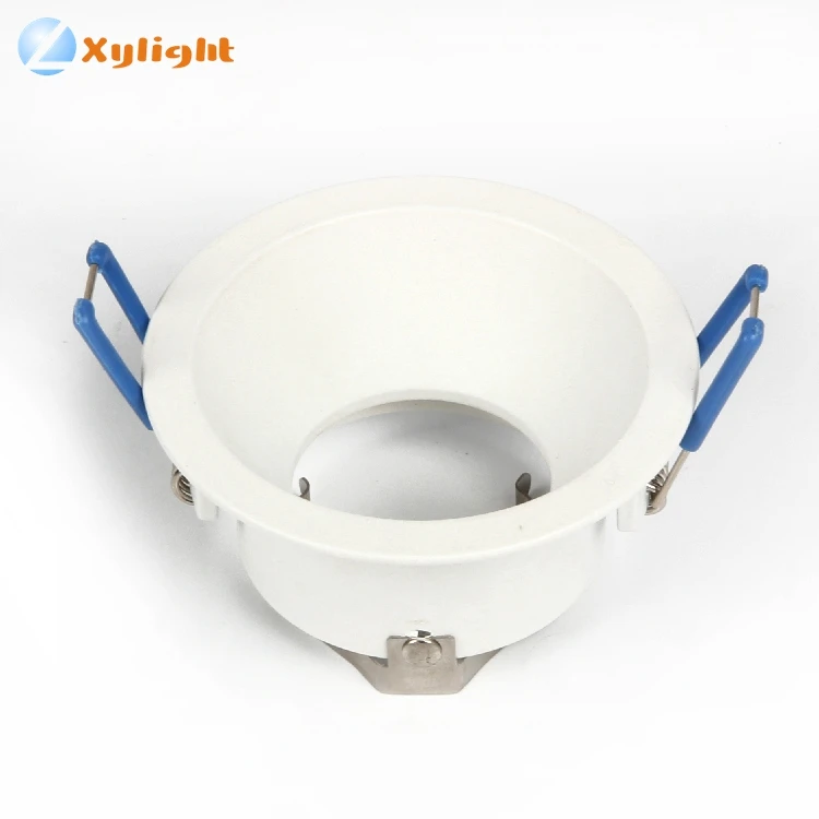 
Aluminum 4w 12w 15w 18w led ceiling spot downlight housing mr16 gu10 round deep cup led cob smd recessed downlight fixture 