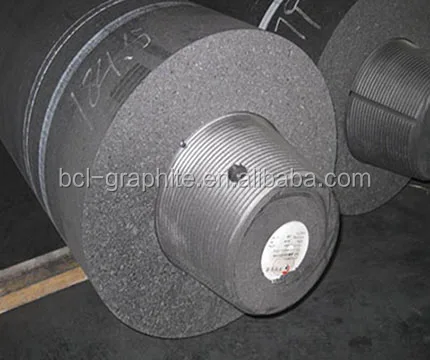 UHP for arc furnace LF EAF Dia 600 mm UHP Graphite Electrode with Pre-Nippled