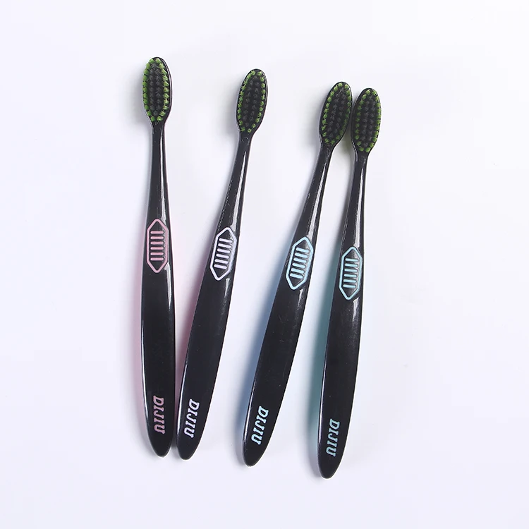 Buy In Bulk Silicone Black Travel Adult Toothbrush