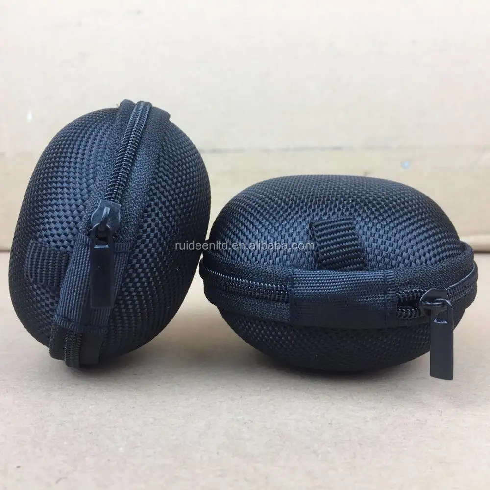 8CM Diameter Round EVA Case 1680D Nylon Hard Case Round Case (LZH-03)