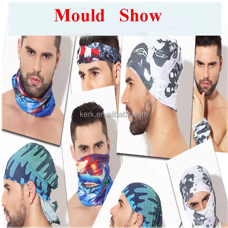 Высокое качество многофункциональный бесшовных труб голова бандана череп горловиной шарф бандана