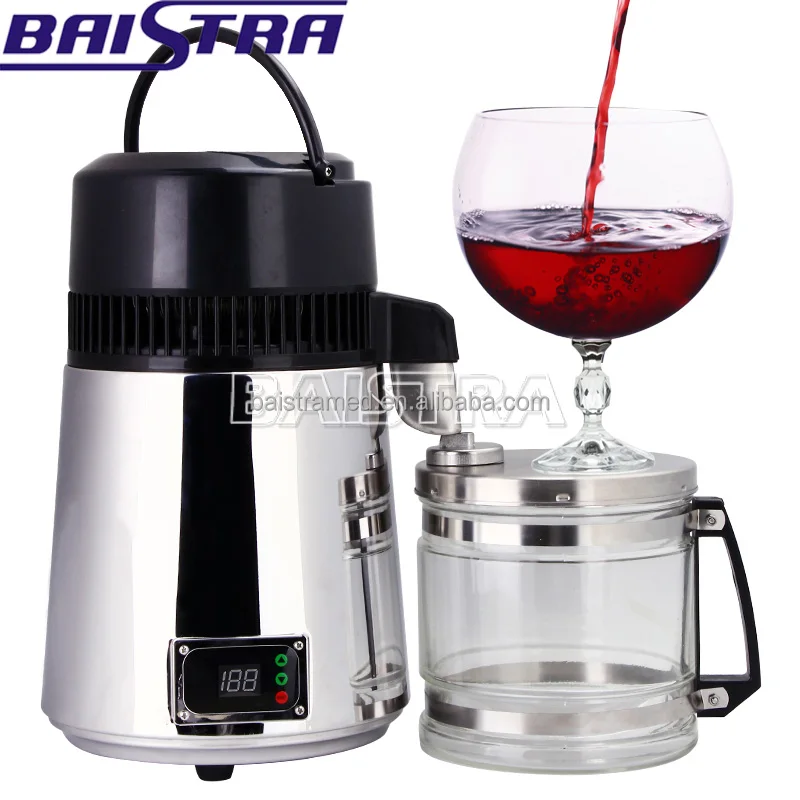 Портативный Электрический спиртовой дистиллятор с ЖК-дисплеем и ручкой Baistra