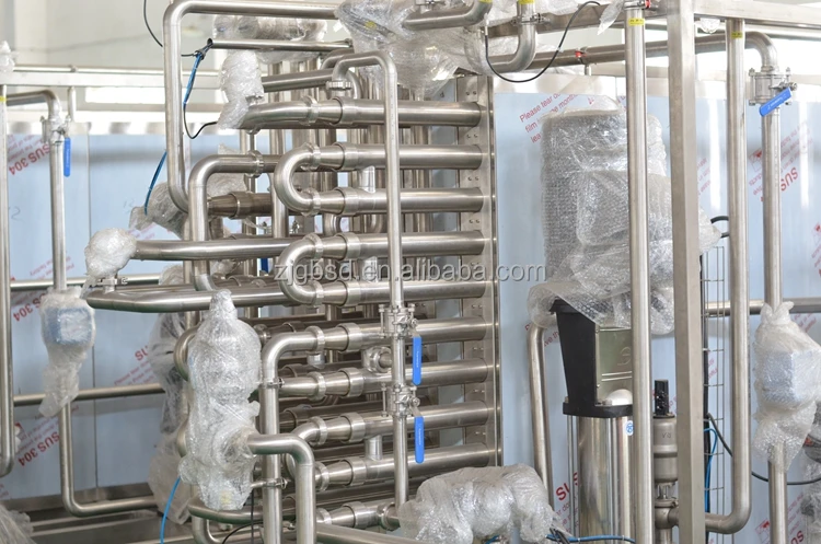 
Food grade SUS304/316 UHT milk sterilizing machine 