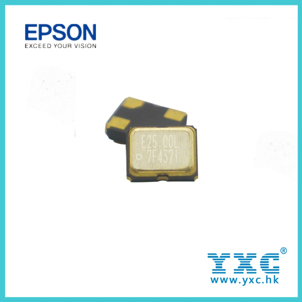 25 мГц 3225 50PPM 4inP 3.3 В 1000 шт. кварцевый генератор 25 мГц для интегральных схем