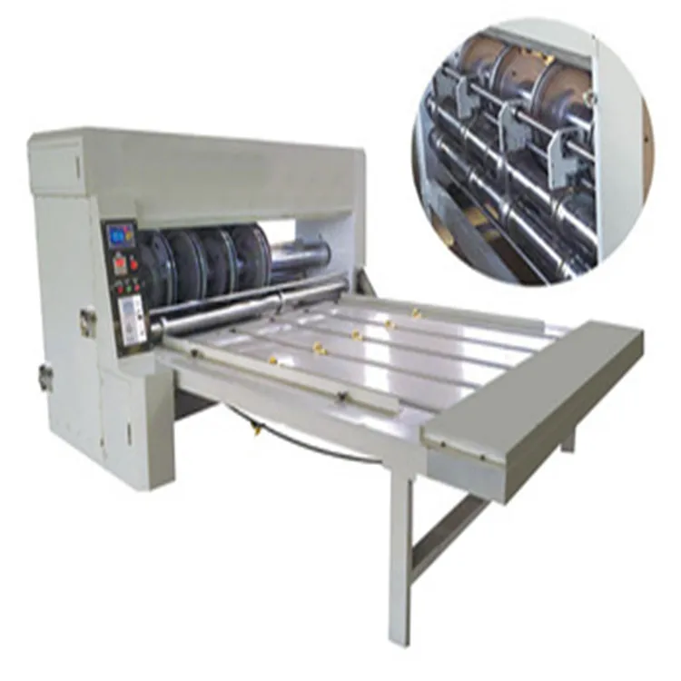 Цепная подача воды чернила гофрированный картон печатная машина для изготовления картона