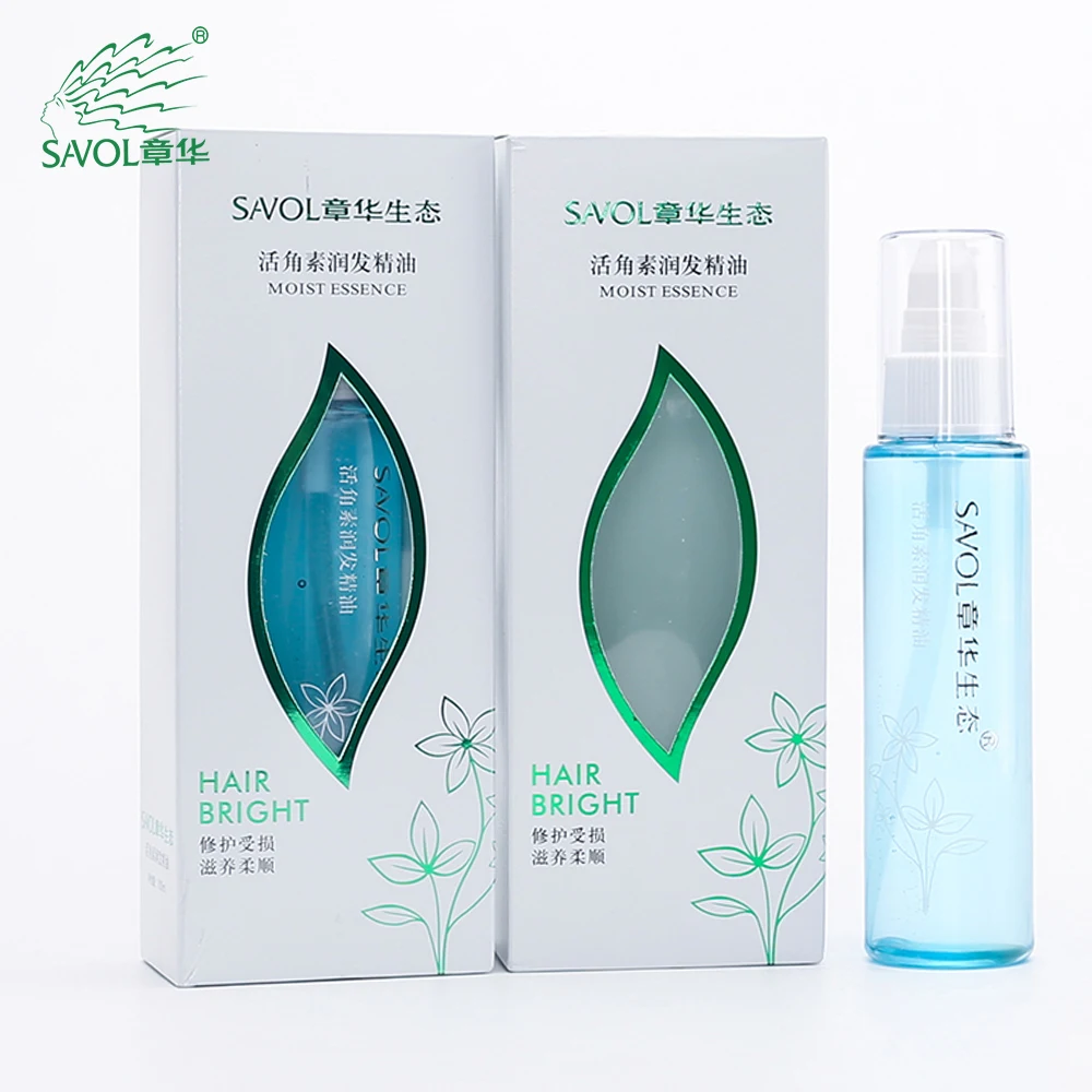 
Wholesale natural moist essence bright hair customized 100ml hair oil for hair keratin treatment 