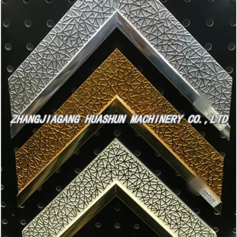 ps hot stamping foil machine for polystyrene picture fame equipment