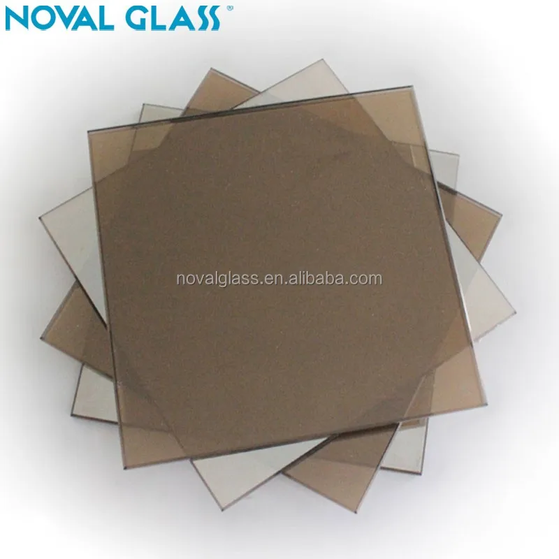 4 мм до 10 мм тонированное евро бронзовое плавающее стекло отражающее стекло