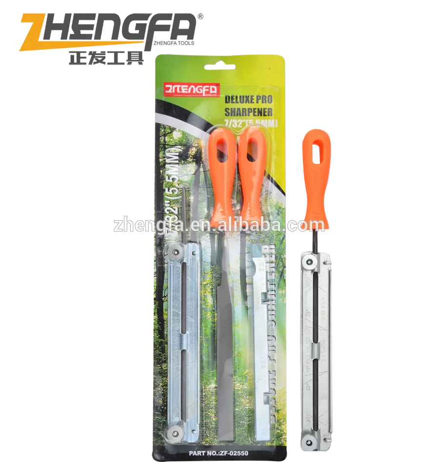 
 Набор пилок цепной пилы, 6 круглых пластиковых ручек  