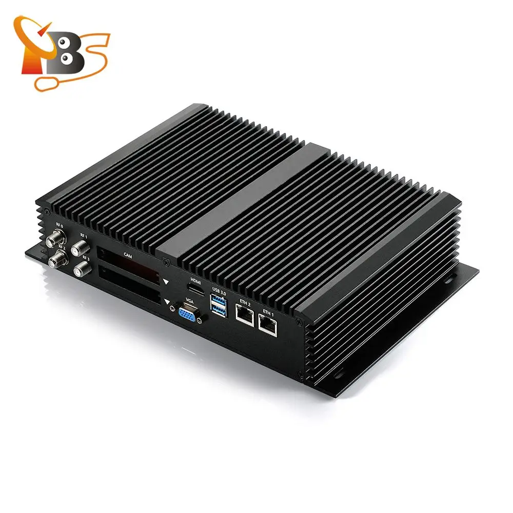 
TBS 2956 DVB to IP Gateway DVB S2 IPTV Gateway streaming server linux All in one Fanless PC 