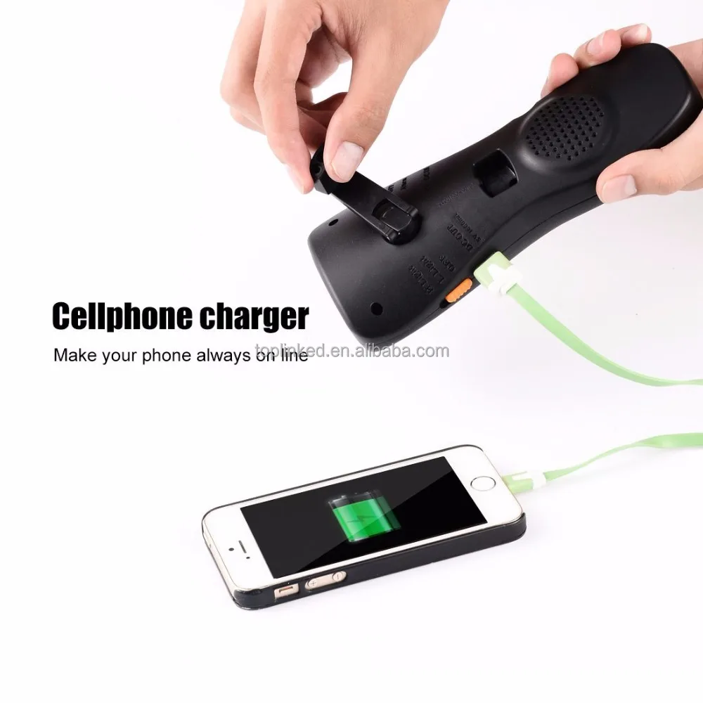 Funny Flashlight Useful Rechargeable Kids Children Self Defensive LED Torch Flashlight Multi-Function Use Safe Tool Portable